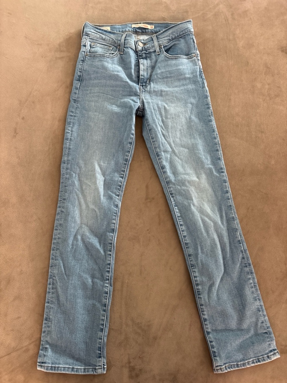 Levi's Light Blue 724 High Rise Straight